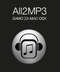 All2MP3 - pretvorba glasbenih datotek v MP3 format