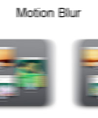 Mission Control in učinek Motion Blur