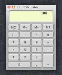 Calculator kot pretvornik valut