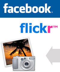 Facebook in Flickr vtičnika za iPhoto