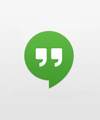 Google Hangouts za iOS