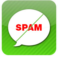 iMessage, SMS in MMS: prijava SPAM sporočil